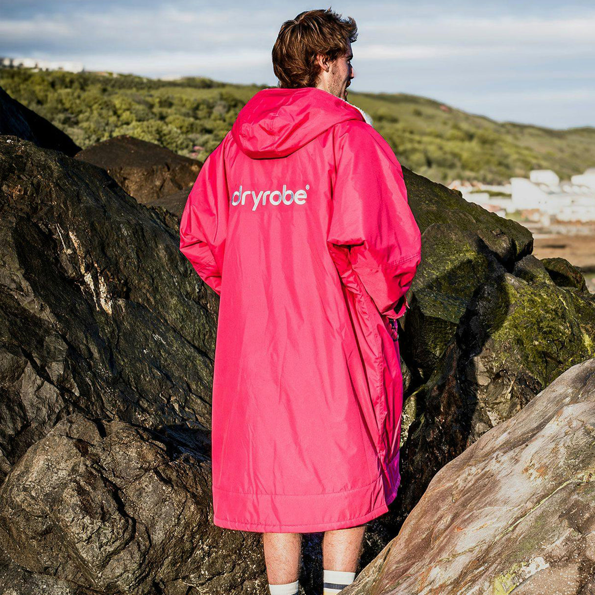 Dryrobe - Pink (Long Sleeved)
