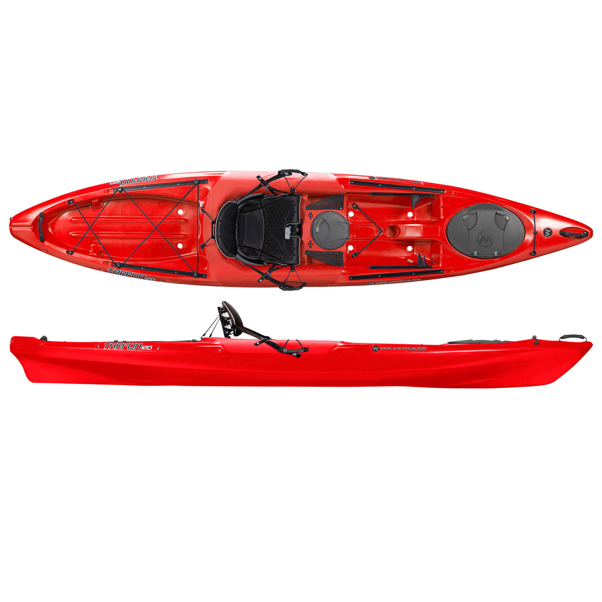Wilderness Systems Tarpon 120 Sit on Top Kayak - RED
