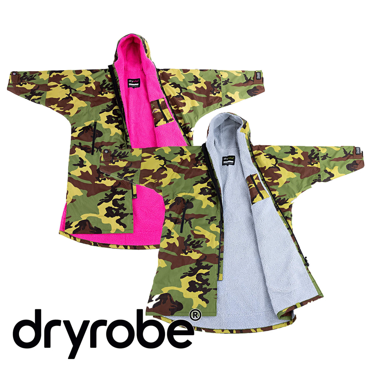 Dryrobe - Camo (Long Sleeved)