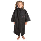 Dryrobe - Kids Black (Short Sleeved)